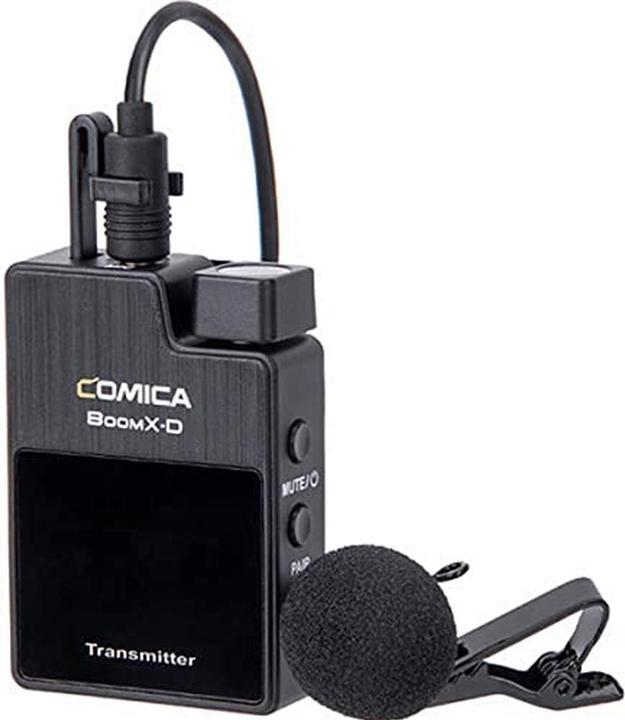 Comica BoomX-D D1 Kit microphone sans fil pour appareil photo/smartphone (nouveauté)