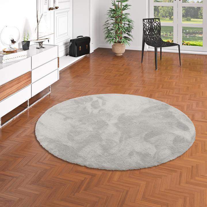 Immagine prodotto Snapstyle Tappeto Shaggy di lusso in velluto rotondo (Ø 200 cm)