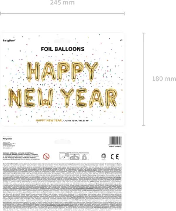 Immagine prodotto Partydeco Buon anno (1x)