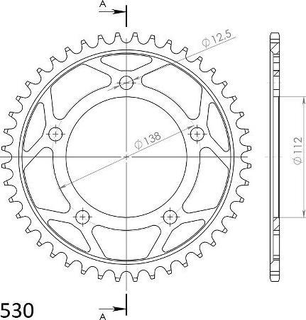 Actual product image Supersprox RFE-302:44 # JTR302-44 # 50-35044-44