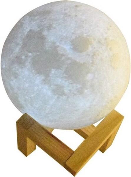 Actual product image MU Classic 3D moon lamp