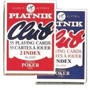 Piatnik Magic Poker blu di base (Tedesco, Francese, Italiano, Inglese)