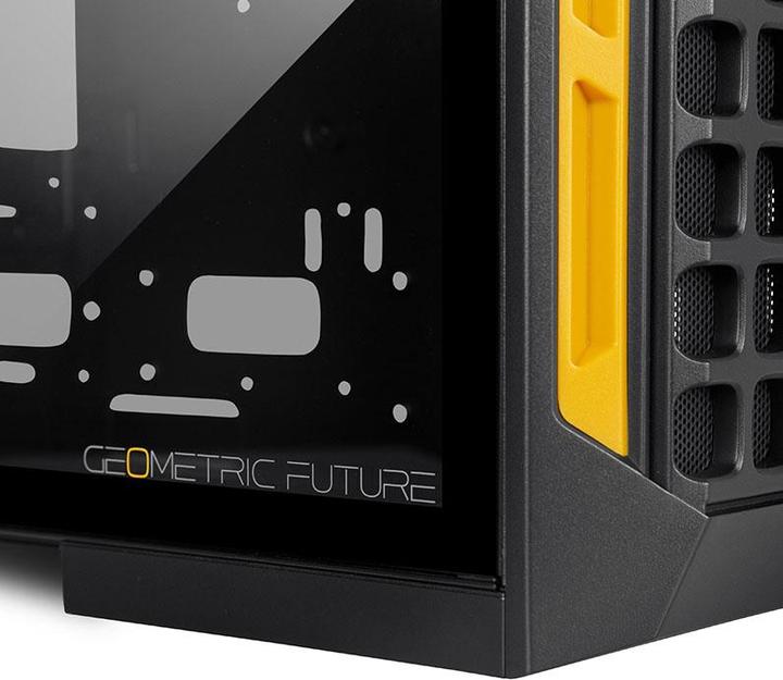 Actual product image Geometric Future Future M6 Raphael Mid Tower, pc-behuizing, verticaal luchtkanaalontwerp, ondersteuning voor 12/ (mATX, Mini-ITX, ATX, E-ATX)