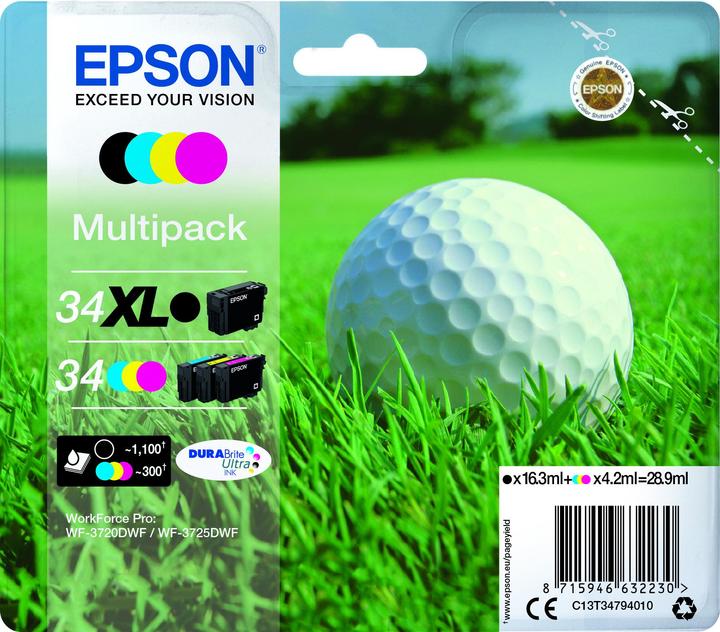 Image du produit Epson 34XL (CMJN)
