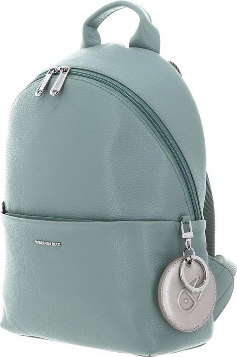 Actual product image Mandarina Duck Mellow Leather Women's Backpack with Adjustable Strains