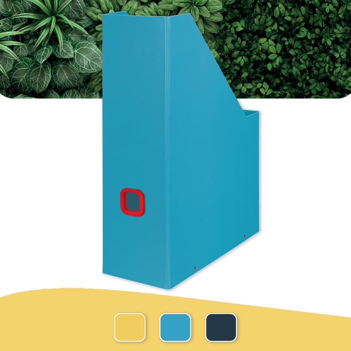 Productafbeelding Leitz Click & Store Cosy tijdschriftenmap, A4, hardboard, blauw Hardboard met PP-folie, geassembleerd met (A4)