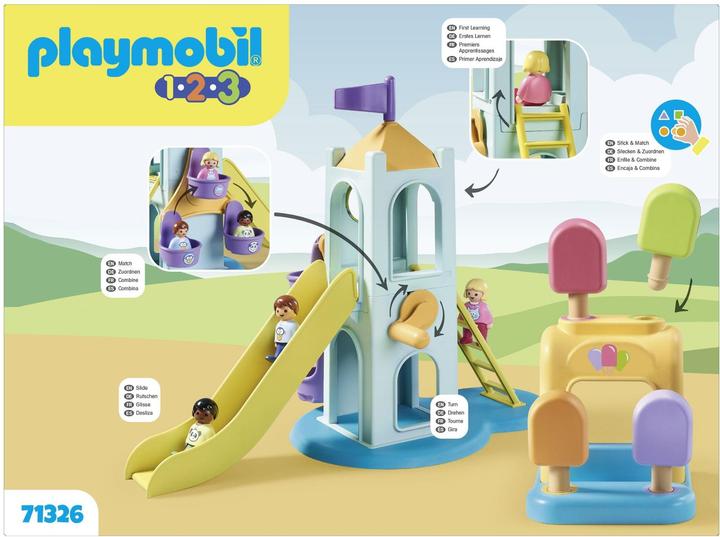 Actual product image Playmobil Adventure tower with ice cream stand (71326, Playmobil 1.2.3)