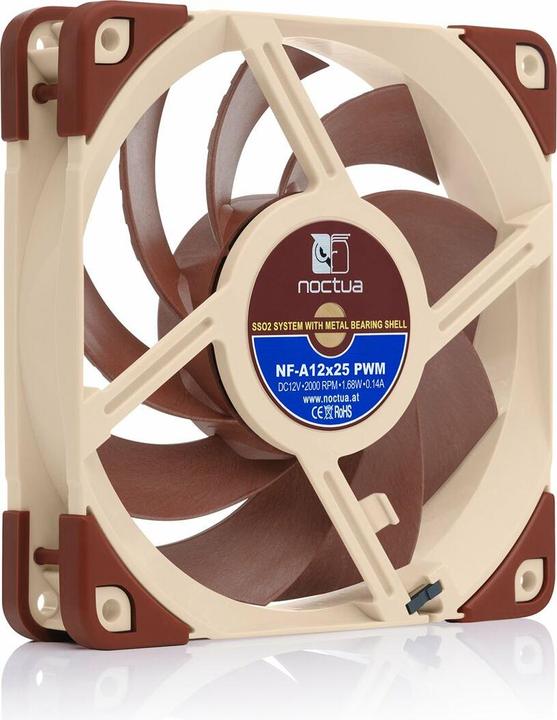 Image du produit Noctua NF-A12x25 PWM (120 mm, 1 x)