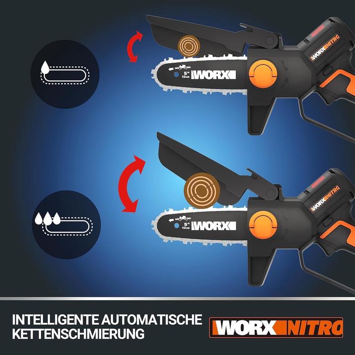Image du produit Worx WG325E.9 (Tronçonneuse à batterie)