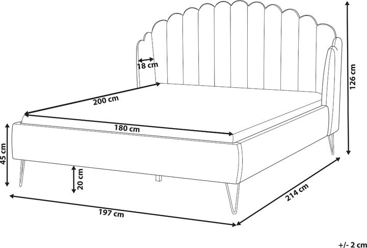 Produktbild Beliani Ambillou (180 x 200 cm)