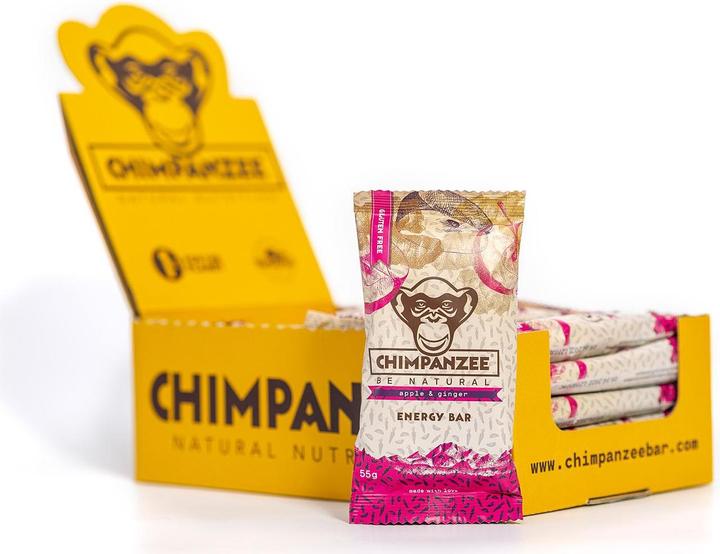 Actual product image Chimpanzee energy bar (Ginger, Apple, 20 pcs., 1100 g)