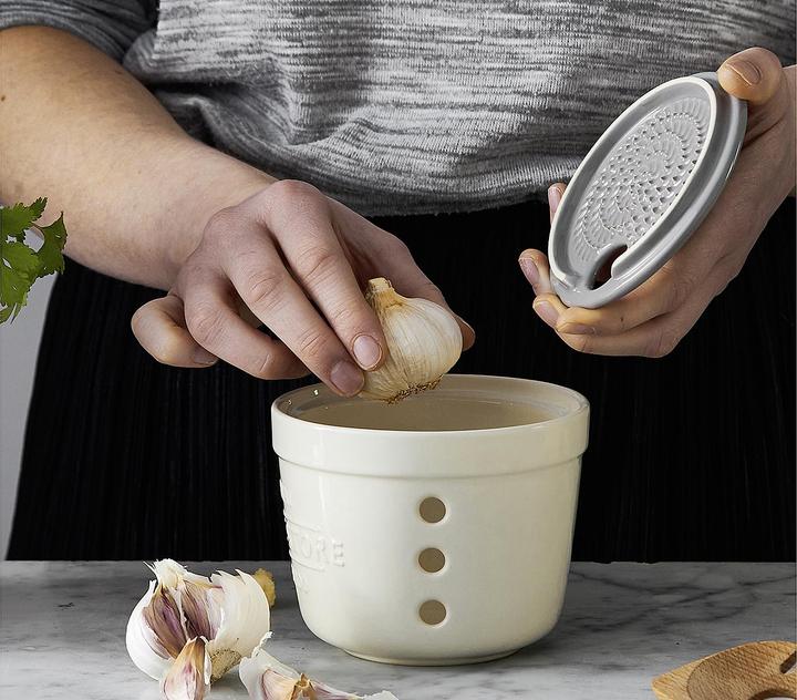 Actual product image Mason Cash Garlic container 2 in 1