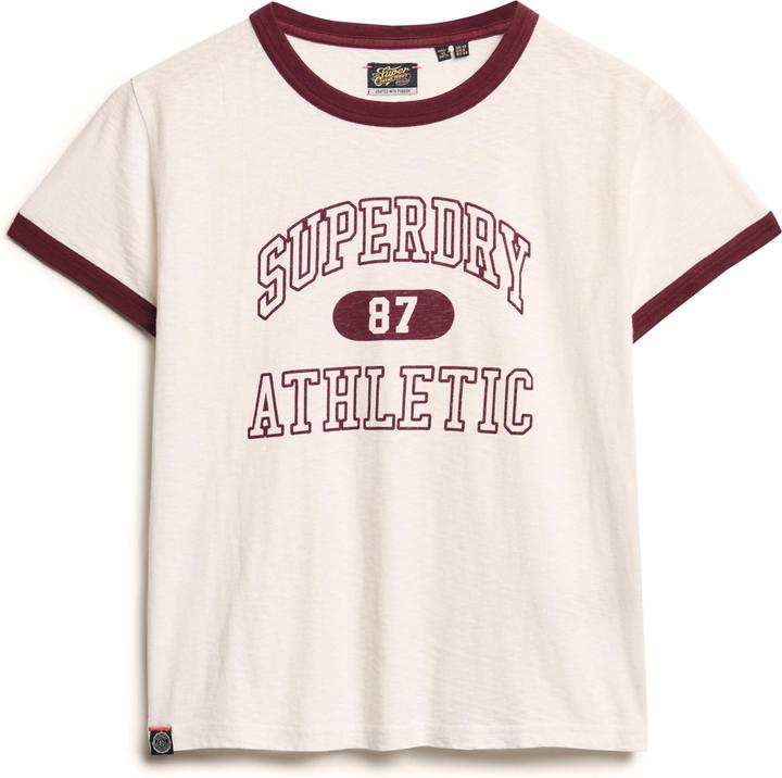 Produktbild Superdry Figurbetontes Athletic Essentials Ringer-T-Shirt (XL)