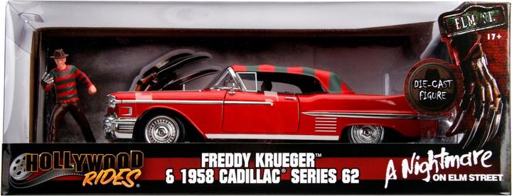 Image du produit Jada Freddy Krüger 1958 Cadillac Series 1:24