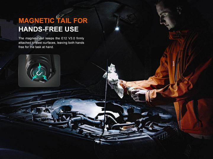 Actual product image Fenix Taschenlampe E12 (8.10 cm, 200 lm)