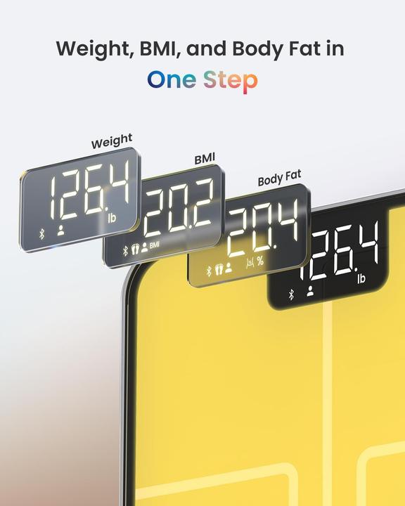 Produktbild Renpho Intelligente Bluetooth Körperfettwaage (180 kg)