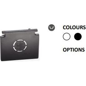 Powergear, Accessori per illuminazione, 48V ENDKAPPE Weiss