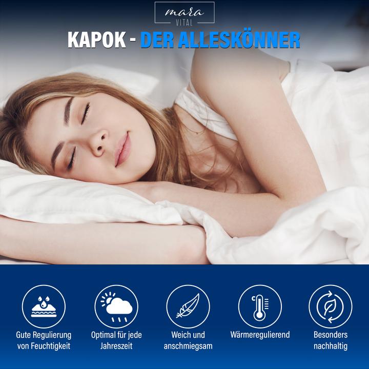 Actual product image Mara Vital Kapok blanket (160 x 210 cm)