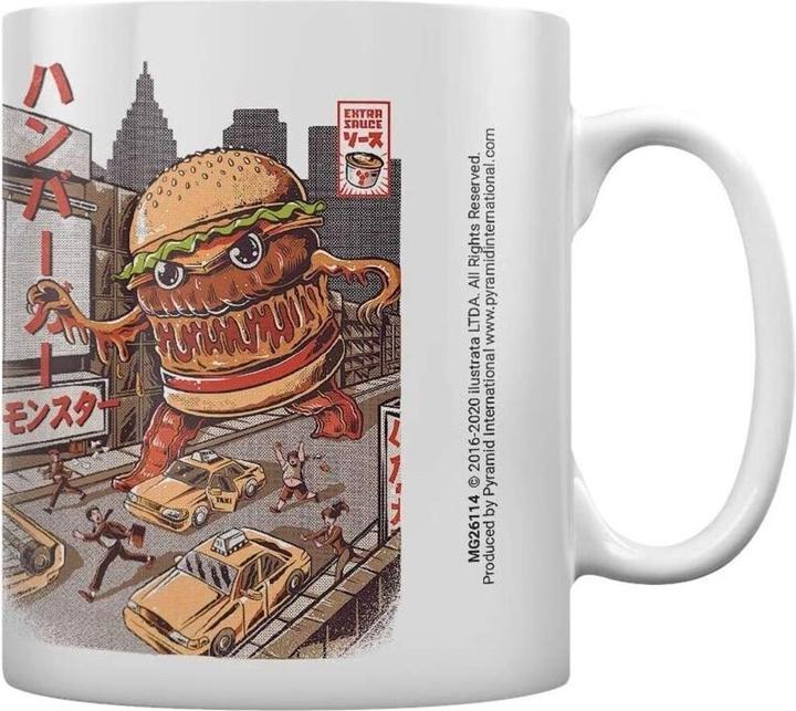 Ilustrata Kaffeebecher Burgerzilla (325 ml, 1x)