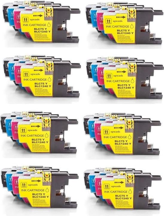 Produktbild Hermex Kompatible Tintenpatrone XL für Brother DCP-J725DW (M, C, Y, BK)