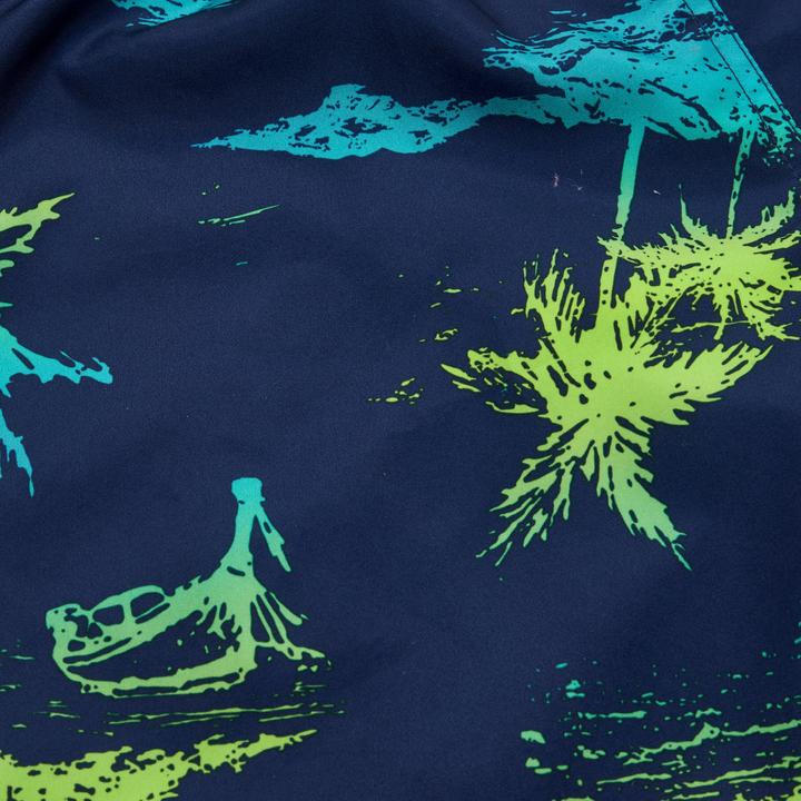 Produktbild Olaian Boardshorts Surfen Jungen mit Taschen 100 Stories dunkelblau (140)