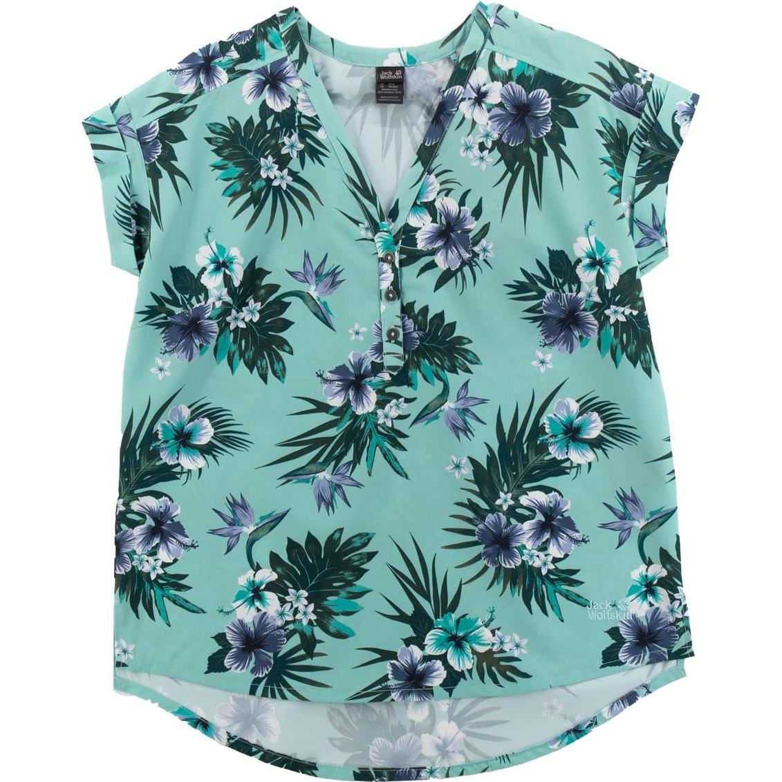Jack Wolfskin, Damen, Hemd, Victoria Tropical W, Blau, (S)