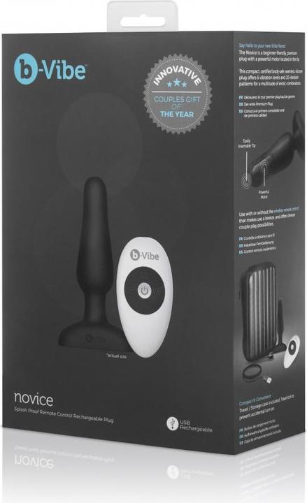 Produktbild Shots Novice Remote Control Plug Black