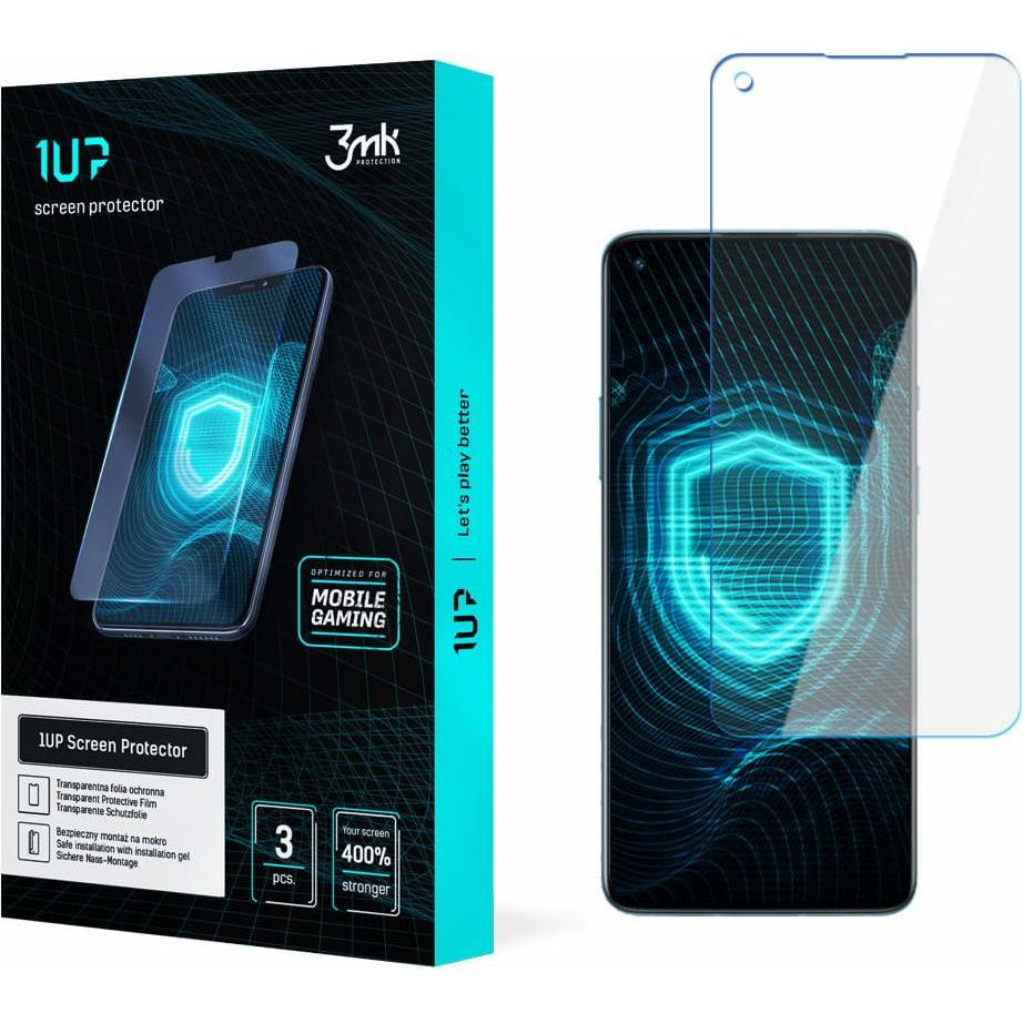 3MK 1UP (3 pz., OnePlus 9RT 5G), Pellicola protettiva smartphone