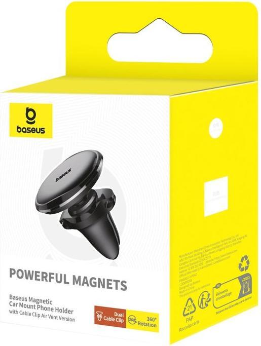 Actual product image Baseus Magnetic Car Phone Holder Air Vent