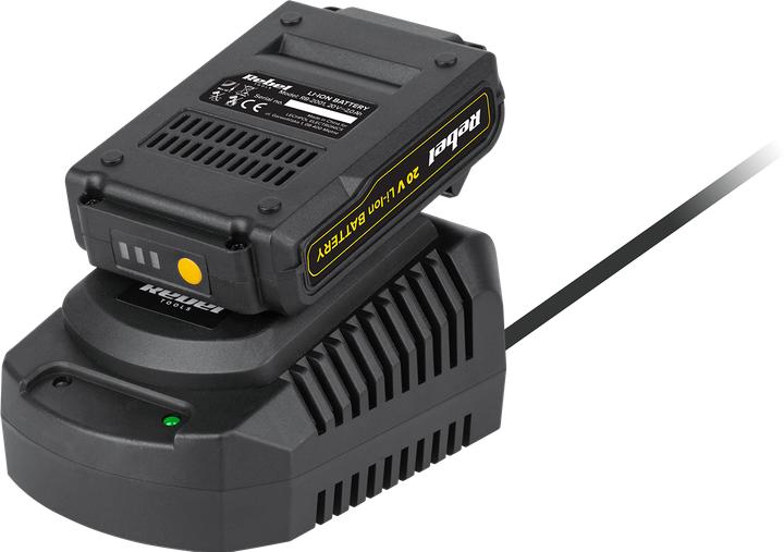 Actual product image Rebel Car compressor RB-1060 20V (15 l, 7 bar)