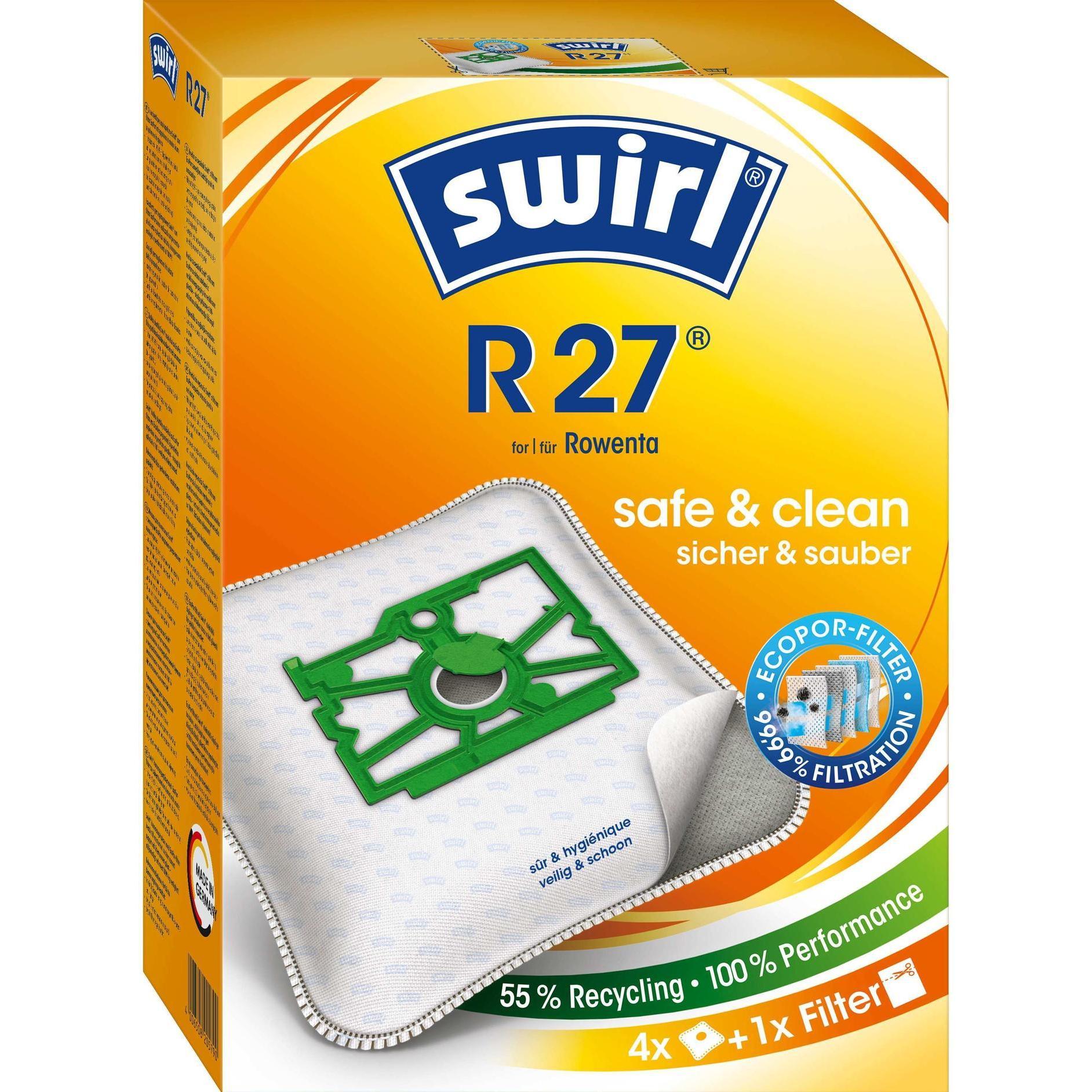 Swirl R 27 EcoPor, Staubsaugerbeutel