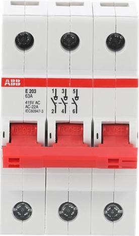 Immagine prodotto ABB STOTZ-KONTAKT 2CDE283001R0063 Interruttore di circuito Interruttore in scatola stampata
