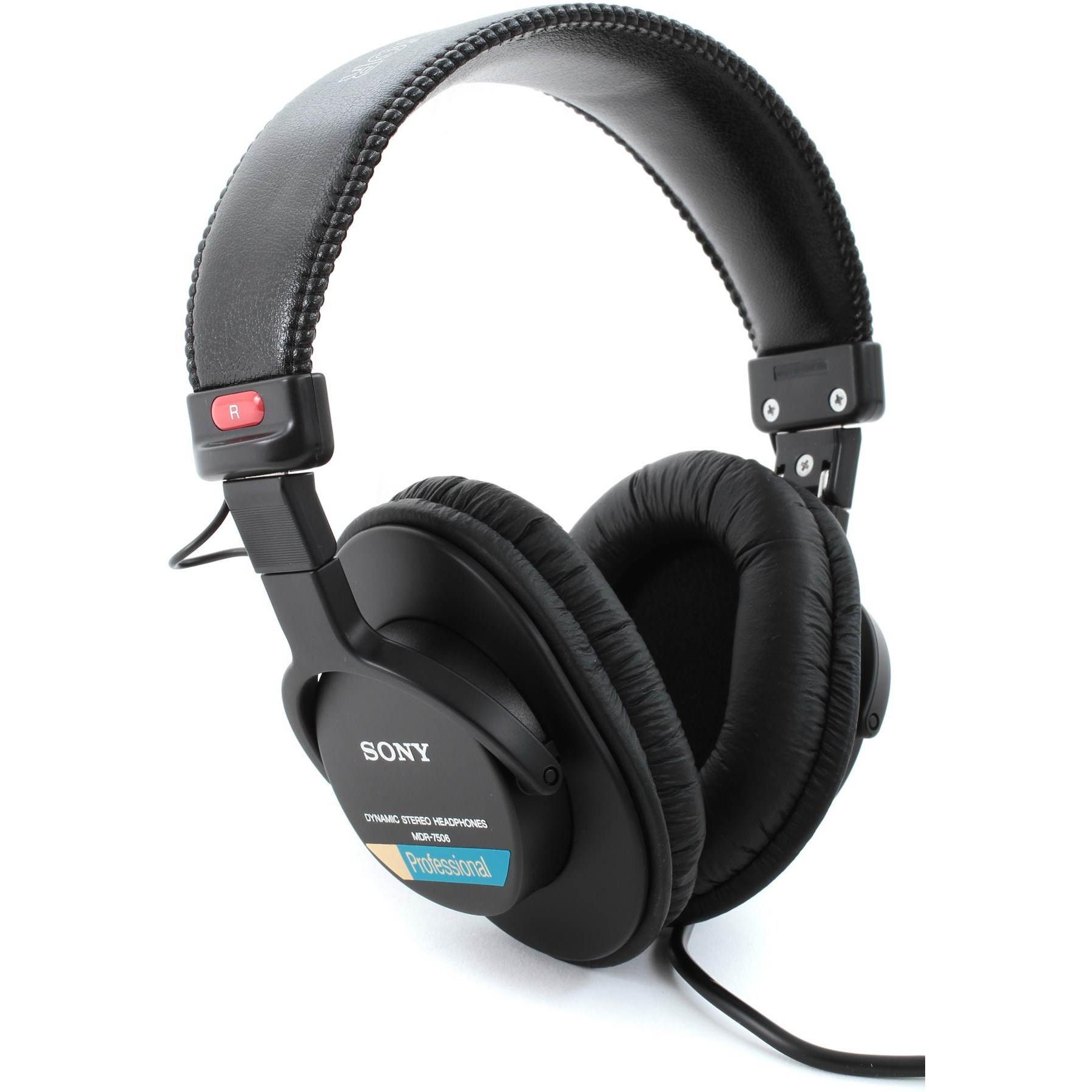 Sony Mdr-7506 (Kabelgebunden), Kopfhörer, Schwarz