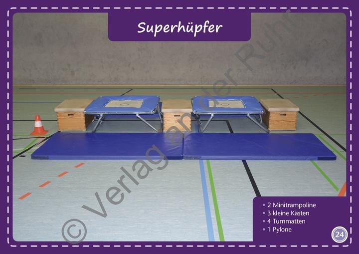 Produktbild Stationen-Fotokarten für den Sportunterricht - Klasse 3/4. Spiele- und Methodensammlung (Deutsch, Sybille Bierögel, 2016)