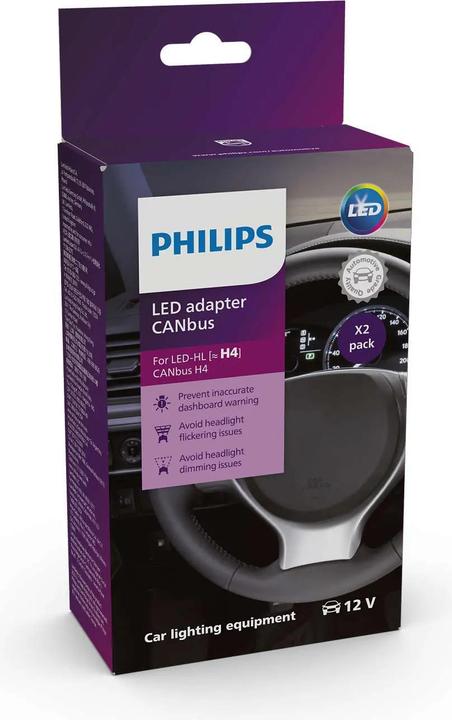 Produktbild Philips CanBus Lastwiderstand 18960X2 (H4)