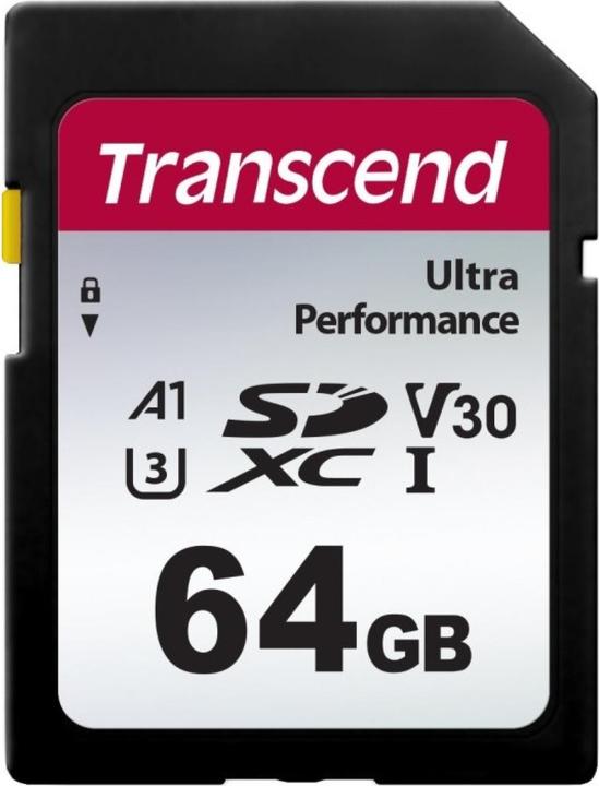 Productafbeelding Transcend SD-kaart SDXC SDC340S 160/50 MB/s (64 GB, SDXC, U3, UHS-I)