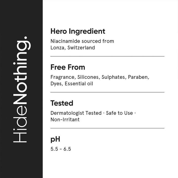 Actual product image Minimalist Niacinamide 05% Face Serum (30 ml)