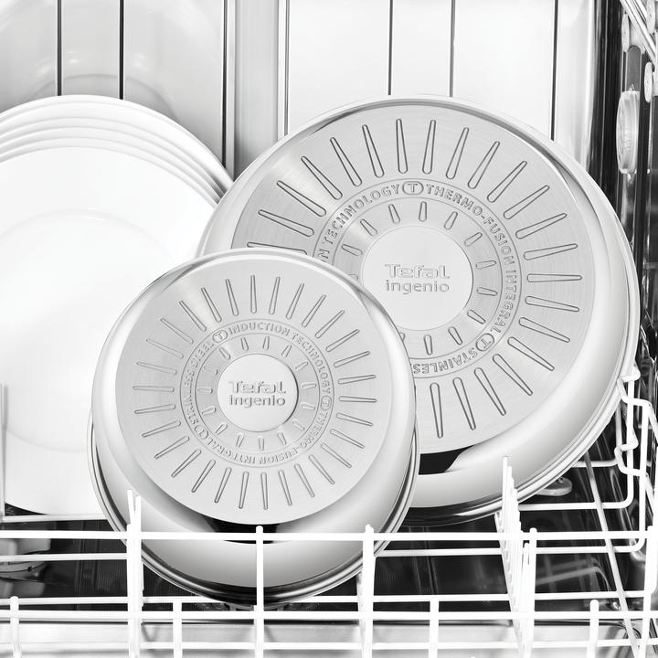 Produktbild Tefal Ingenio Emotion (28 cm, Pfannenset + Topfset, Bratpfanne, Edelstahl)