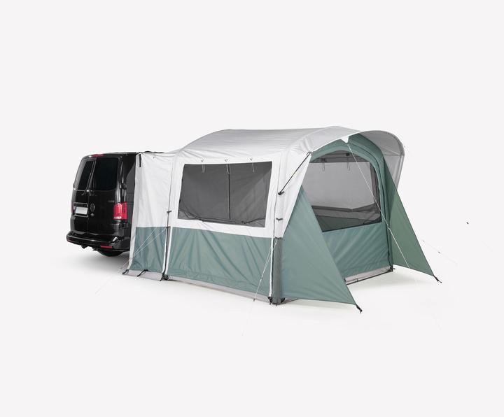 Quechua Schutzzelt aufblasbar Van-kompatibel (Vorzelt, 19.70 kg, 4 Personen)