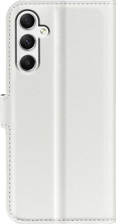 Produktbild Cover-Discount Galaxy A35 - Leder Etui Hülle weiss (Samsung Galaxy A35)