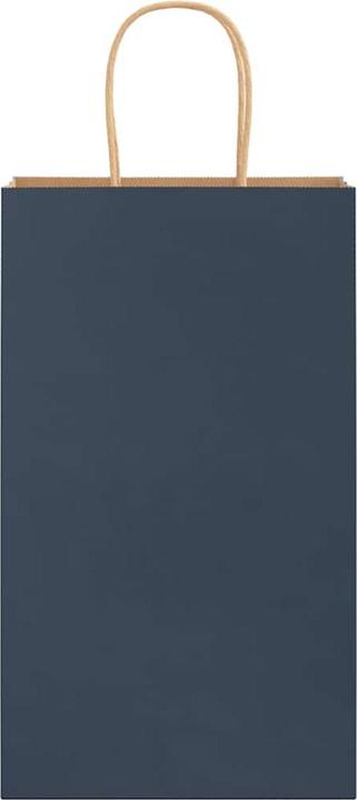 Immagine prodotto VidaXL Sacchetti di carta kraft 250 pezzi con manico Blu 21x11x36 cm (Scatola da regalo, 250 x)