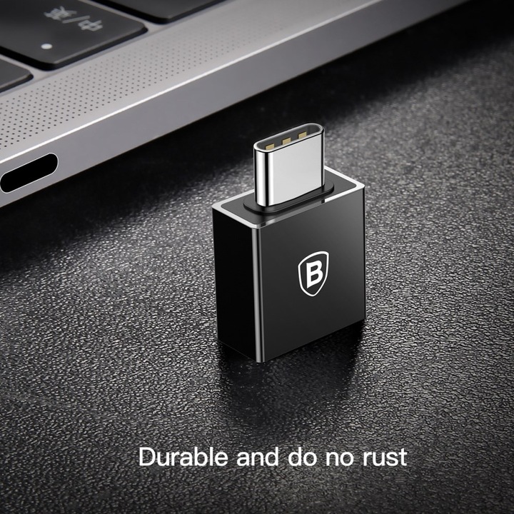 Actual product image Baseus Exquisite OTG (USB Type C, USB-A)