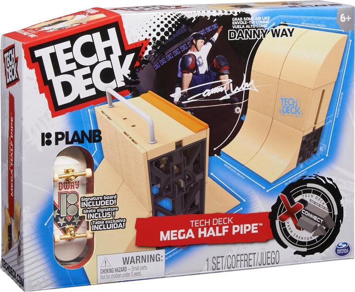 Productafbeelding Spin Master Tech Deck Danny Way Mega Halve Pijp (Meertalig)