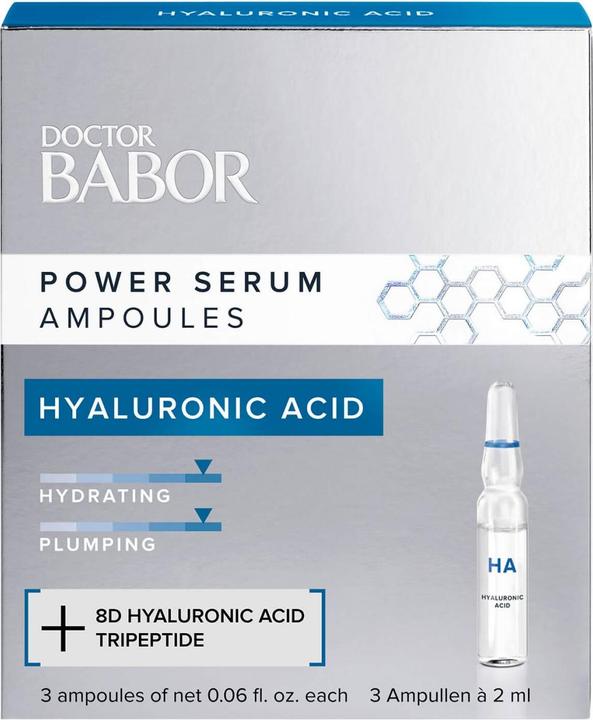 Babor Power Serum Ampoules Hyaluronic Acid 3 x 2 ml (6 ml)