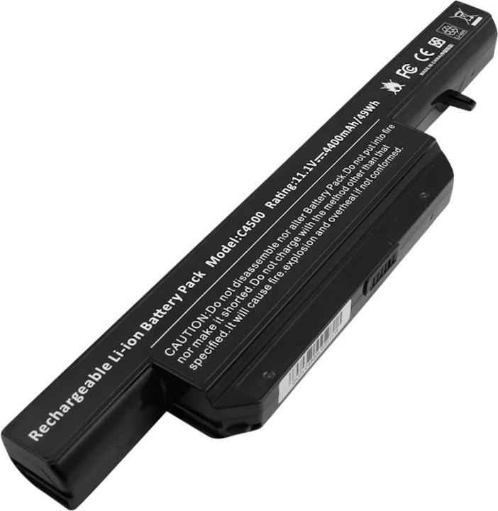 Produktbild Avizar 4400mAh Akku Clevo C4500 Li-Ion (4400 mAh)