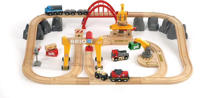Brio set with railway tracks Railway Deluxe, 33097