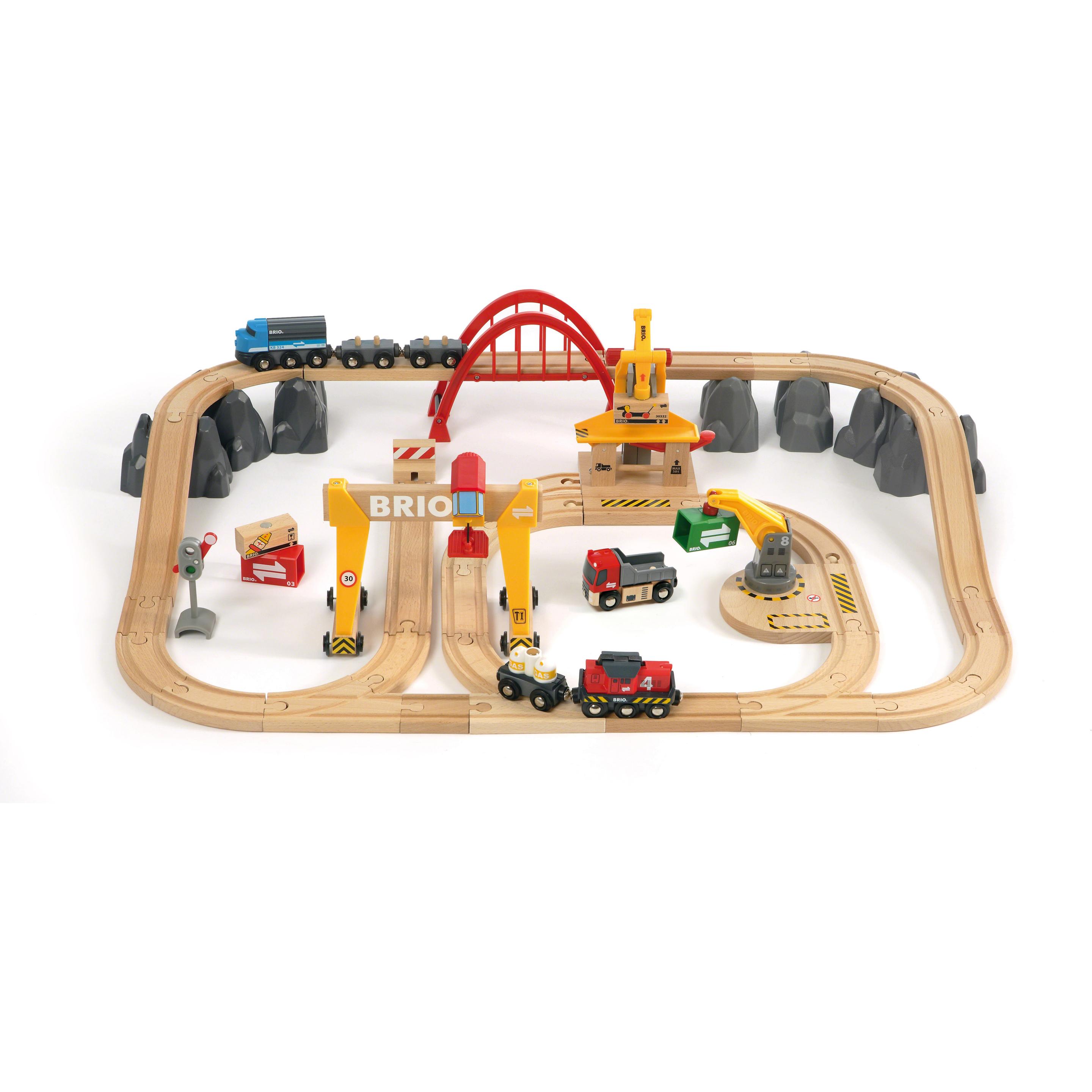Brio Brio-Set mit Eisenbahngleisen Railway Deluxe, 33097 (33097)