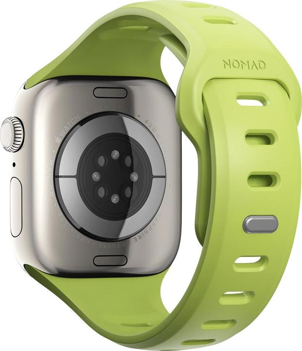 Actual product image Nomad Tempo Band 42mm Lime (Plastic, Rubber)