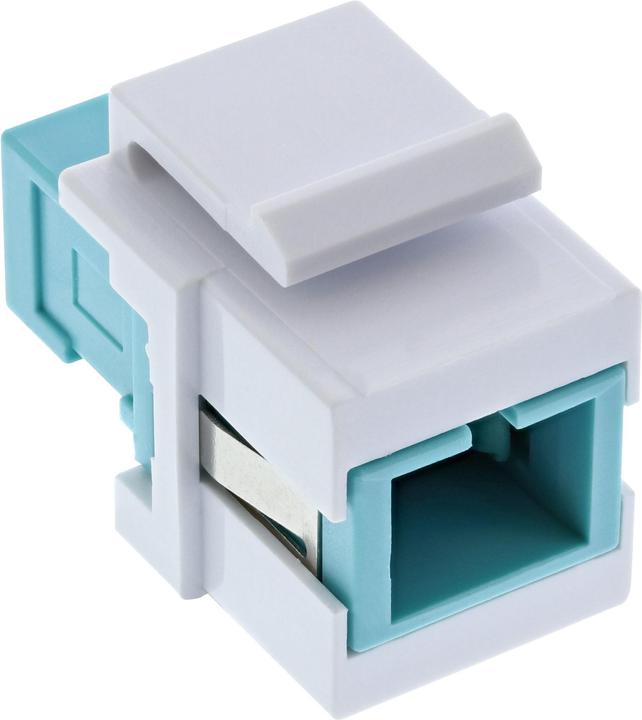 Produktbild InLine LWL Keystone Snap-in Kupplung (Keystone Modul)
