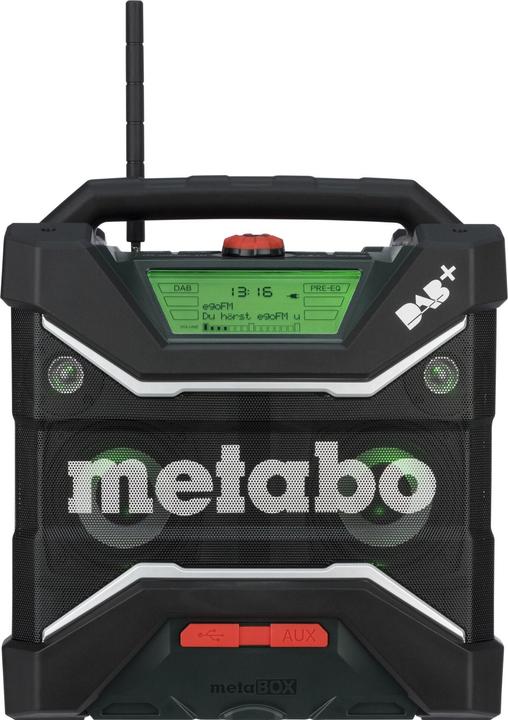 Actual product image Metabo RC 12-18 (DAB+, FM, Bluetooth)